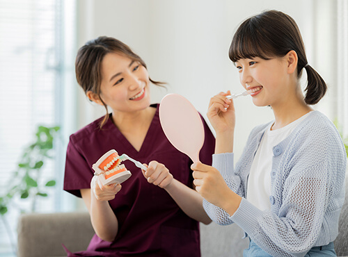 歯磨き指導